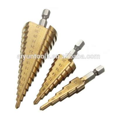 3pcs hss drill bits set